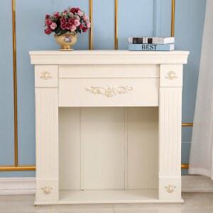 벽난로 콘솔 인테리어 엔틱 장식 거실 아파트 복도장 테이블 선반 유럽식 현관장