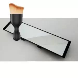 [CAR] 블랙 와이드 세트 브러쉬 자동차 룸밀러 백미러 다용도 룸미러 먼지 285mm ECM