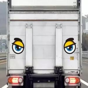 [CAR] 장식용 앵그리 스티커 테이프 화물차 자동차 반사 차량 왕눈이