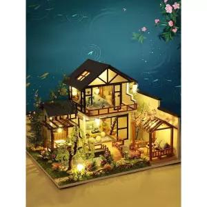 모형 건물 하우스 대형 미니어쳐 조립 재료 DIY