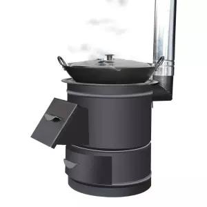 가마솥화덕 화목 화덕 드럼통 아궁이 옛날 솥뚜껑 가마솥