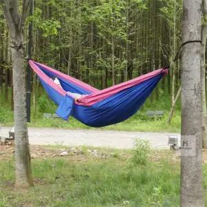 초경량 캠핑 해먹(핑크블루) 캠핑용품몰