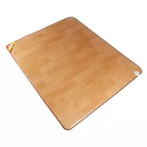 한일의료기 황토우드 마루무늬 거실용 전기매트 더블