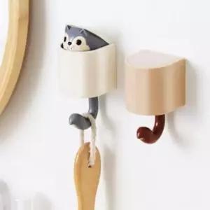 [JED] 후크 열쇠걸이 다람쥐 다용도 벽걸이 후크 인테리어 소품