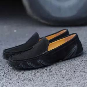 원더맨 남성 워킹화 로퍼 운동화 리얼 신발 하이탑 데일리룩 빅사이즈 슬립온 주꾸미 봄여름 소가죽 KUK2