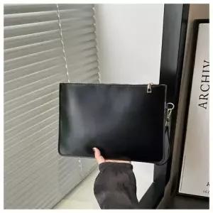 슬송렉샵 여성용 캐주얼 클러치 키작녀 봉투 솔리드 가방 대용량 트렌드 꾹5