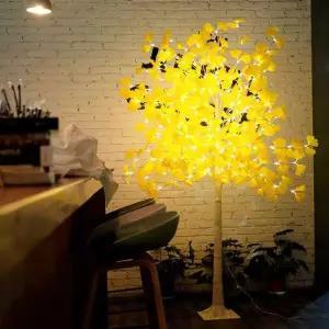 조명 식탁등 LED 나무 램프 은행나무 무드등