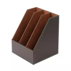 파일박스 서류 서랍장 문서정리 브라운