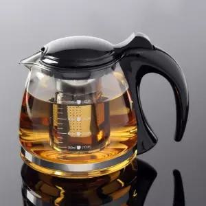 내열유리주전자 블랙퀸 주전자 차포트 유리 티