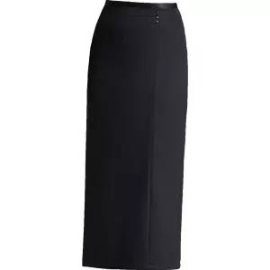 앤트맨 치마 검정 미디 모직 가을 여성치마 힙스터 패션 OPH3