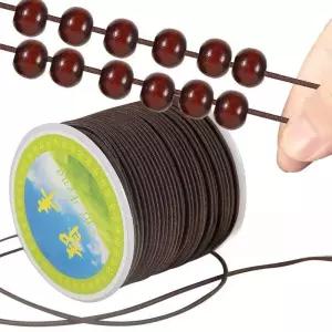 염주 고무줄 묵주 팔찌 비즈 실 공예 가는