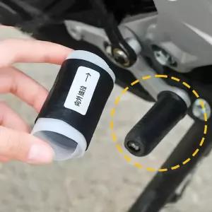 오토바이 기어 레버 커버 방지 신발 실리콘 자동 수축 라이딩 장비 보호
