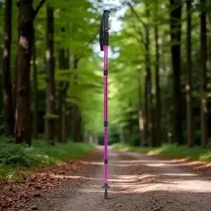 원마운트 4단 길이조절 등산스틱 110cm 퍼플 등산용지팡이