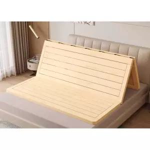 낮잠 매트리스 침대 심플 허리보호 원목 하드 딱딱한