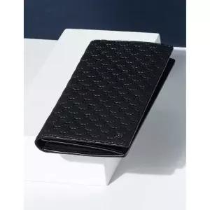 DAKS MEN'S ACCESSORIES 블랙 유럽 수입가죽 루이스 엠보 DD 패턴 장지갑 DBWA6E361BK 109865