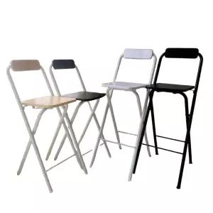 접이식 높은 스툴 홈바 등받이 촬영 간이 폴딩 체어