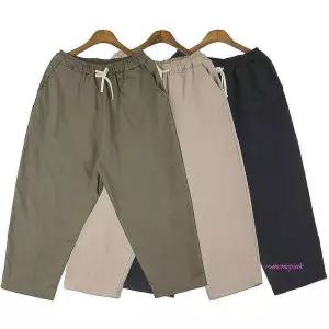 남자 배기팬츠 린넨 벌룬wxy175