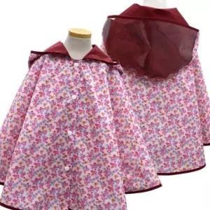 (올핀)아동 판초우의 초콜렛 어린이 우비 비옷