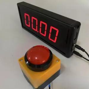 스톱워치 게임 기계 스탑워치 시계 슬랩버튼 경쟁 부저