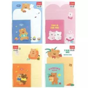 [문구/오피스] 3탄 16개 댄싱베어편지지