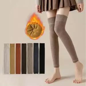 골지니삭스 내복 대신 입는 겨울 니트 레그워머 보온 반스타킹