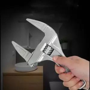 [무료배송] 대형 몽키 스패너 배관 벨브 교체 수리용 스페너