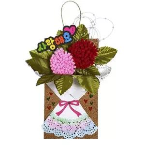 만들기 스승의날 꽃 바구니 어버이날 카네이션 콜크벽걸이 감사 선물