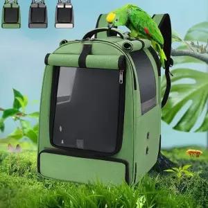 앵무새 이동장 이동가방 산책 외출 새장 백팩 휴대용