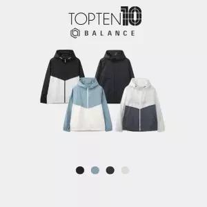 백화점 탑텐 밸런스 정품 (남성) UV프로텍션 후드 윈드브레이커 MBG5JJ1000 BS