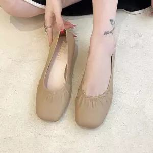 여름 셔링 구두 디자인 방수화 캐주얼 장화 신발 여성 패션 07WFFFM9A4 블랙