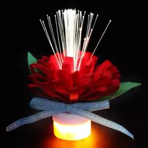 광섬유 카네이션 만들기 (6인세트) 어버이날 스승의날 diy 키트 교구 단체 부모님 선물 선생님선물 세아커