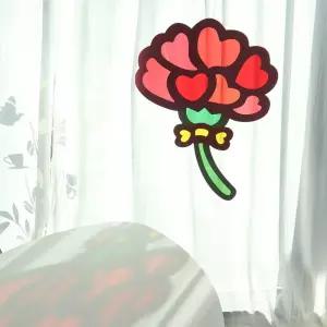 대왕 카네이션 만들기 썬캐쳐 어버이날 스승의날 키트 교구 부모님 선물 선생님선물 세아커머스