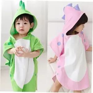 샤워 뿔용 유아 비치가운 비치타올 목욕가운 유아가운