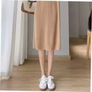 롱원피스 V넥 후드 G125948_루즈핏 니트