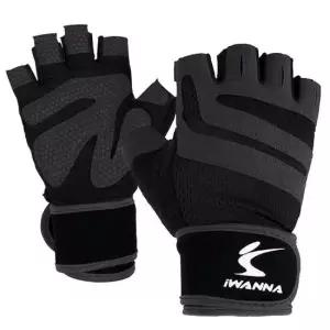 i워너GD300 이중밴드 트레이닝장갑 블랙 헬스글러브
