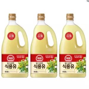 사조해표 식용유 1.8L x 3병