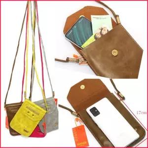 (쌈지)핸드폰가방 미니크로스빽 수납공간넉넉 소품케이스 여권 여행