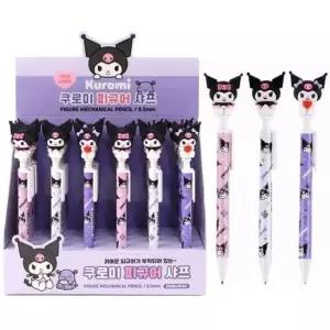 [문구] 산리오 캐릭터즈 쿠로미 피규어 샤프 30개