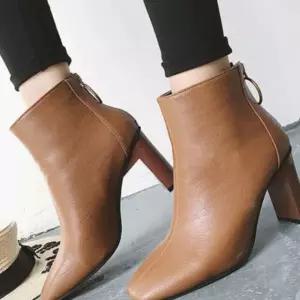 첼시부츠 사각코 스웨이드 앵클부츠 워커 앵글부츠 부티힐 07W47A7F34 블랙TC