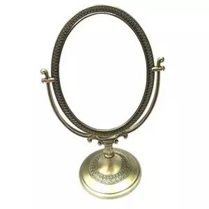 [셀러에이드]욕실 신주 탁상 거울 화장대 36cm 스탠드 미니