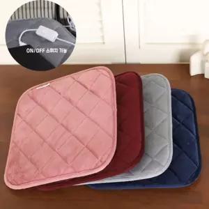 1인용 사무실 usb방석 온열 전기 매트 방석 발열 강아지 고양이