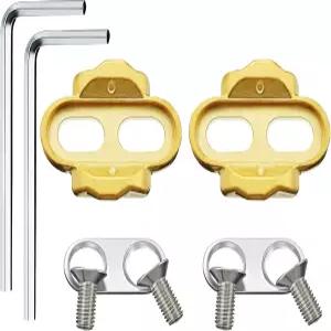 비터 캔디 스마티 말렛 페달 사이클링 슈즈용 머더 2개 자전거 클리트 및 육각 렌치 SPD