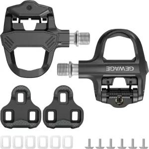 로드 바이크 페달 - Look KEO 시스템과 호환되는 클리츠 세트가 있는 초경량 도로 사이클링 클립리스