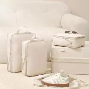 이불압축팩 여행용 파우치 이불 부피 압축 (4종세트)