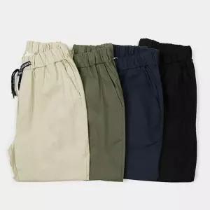 남성 봄바지 밴딩 린넨팬츠 레터링 스트링 고무줄바지 남자린넨바지