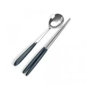 올비아 수저세트 스텐 젓가락 숟가락 국산 올리브 1P