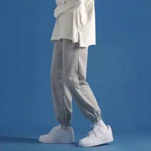 남자 데일리 트레이닝룩 밴딩 팬츠 기모 조거 바지 털안감조거팬츠