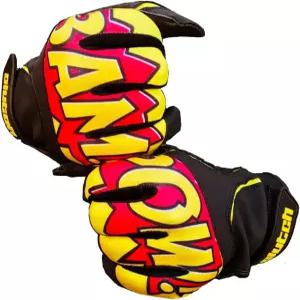 클러치 스포츠 의류 미국 국기 야구 및 소프트볼 배팅 장갑 슈퍼 그립 핑거 핏 퍼포먼스 메시 성인