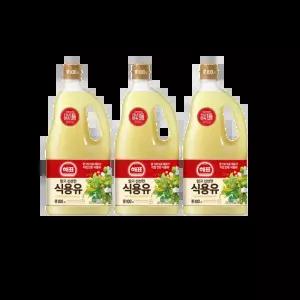 사조해표 식용유 1.8L x 3병