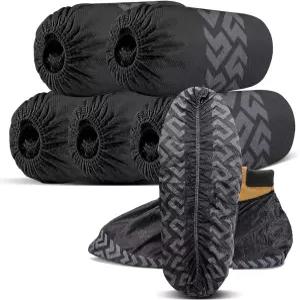 오오피크 신발 커버 일회용 50팩 25켤레 - 내구성 미끄럼 방지 방수 및 재활용 가능한 실내외용 부츠 한